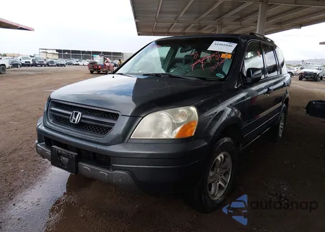 2005 Honda Pilot Ex-L z USA, uszkodzony, nr VIN 2HKYF18775H502040